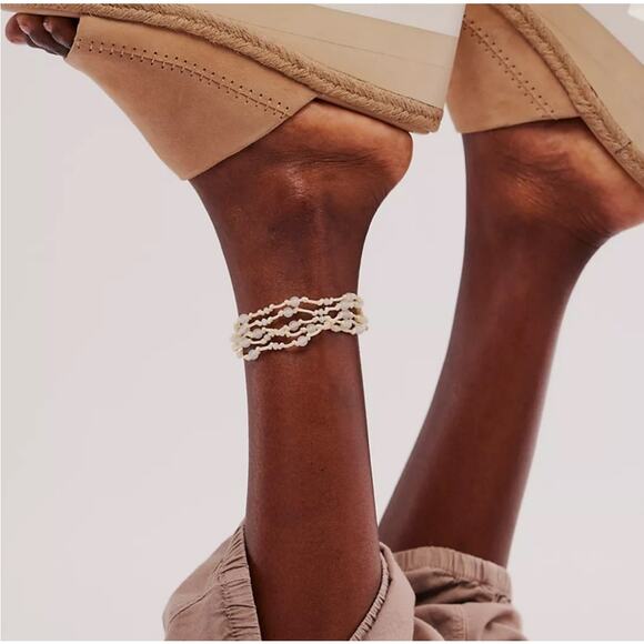 Free People Santorini Espadrille  Womens Size 9.5 New in Box soft leather - Picture 3 of 11